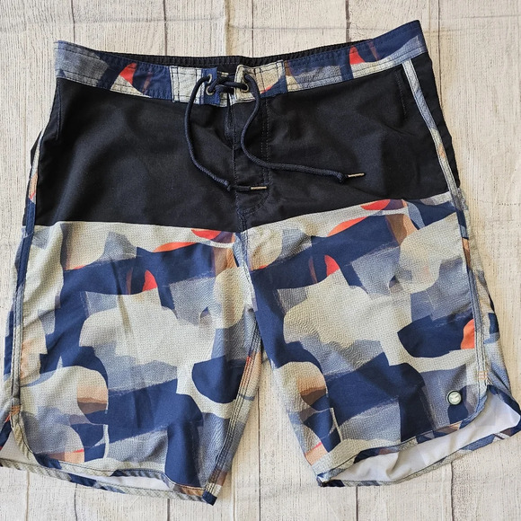 Jetty Men's •Size 36• Board Shorts Swim Trunk Pockets Adjustable Waist 9 Inch - Picture 1 of 10